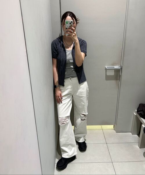 INSILENCE WOMEN(インサイレンスウーマン)の「WスピマコットンUネックスリーブレス BLACK(Tシャツ/カットソー・レディース・その他・SMALL/MEDIUM)」の11枚目の写真