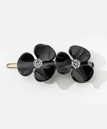 ALEXANDRE DE PARIS（アレクサンドルドゥパリ）の「ALEXANDRE DE PARIS TIMELESS LES CAMELIAS CAMELIA A. TIGE-BOULE 6,5CM アレクサンドル ドゥ パリ クリップ（バレッタ/ヘアクリップ）」