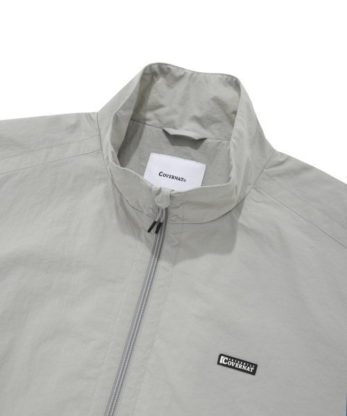 COVERNAT(カバーナット)の「ビッグロゴトラックジャケットライトグレー(ナイロンジャケット・レディース・その他・XX-LARGE/LARGE/MEDIUM/SMALL/X-LARGE/X-SMALL)」の4枚目の写真