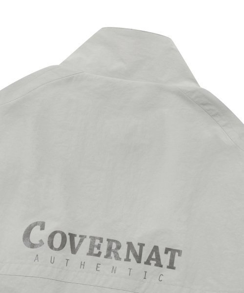 COVERNAT(カバーナット)の「ビッグロゴトラックジャケットライトグレー(ナイロンジャケット・レディース・その他・XX-LARGE/LARGE/MEDIUM/SMALL/X-LARGE/X-SMALL)」の5枚目の写真