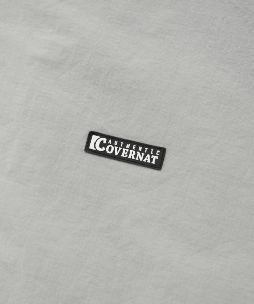 COVERNAT(カバーナット)の「ビッグロゴトラックジャケットライトグレー(ナイロンジャケット・レディース・その他・XX-LARGE/LARGE/MEDIUM/SMALL/X-LARGE/X-SMALL)」の6枚目の写真