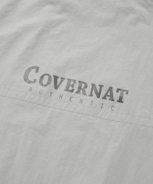 COVERNAT(カバーナット)の「ビッグロゴトラックジャケットライトグレー(ナイロンジャケット・レディース・その他・XX-LARGE/LARGE/MEDIUM/SMALL/X-LARGE/X-SMALL)」の7枚目の写真