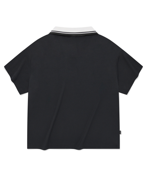 SAINTPAIN(セイントペイン)の「SP ハートエンブレムロゴラインカラーTシャツ-ブラック(ポロシャツ・レディース・その他・MEDIUM/LARGE)」の2枚目の写真