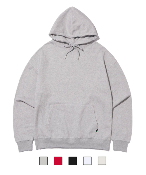 CREAM SODA LAB(クリームソーダラボ)の「ブランクオールシーズンフードグレー(パーカー・レディース・グレー・MEDIUM/LARGE/X-LARGE)」の3枚目の写真
