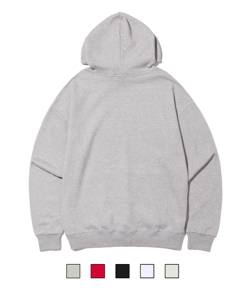 CREAM SODA LAB(クリームソーダラボ)の「ブランクオールシーズンフードグレー(パーカー・レディース・グレー・MEDIUM/LARGE/X-LARGE)」の4枚目の写真