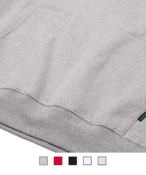 CREAM SODA LAB(クリームソーダラボ)の「ブランクオールシーズンフードグレー(パーカー・レディース・グレー・MEDIUM/LARGE/X-LARGE)」の5枚目の写真