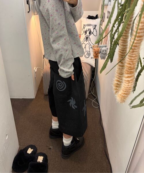 ITZAVIBE（イッザバイブ）の「DOODLE BERMUDA PANTS（その他パンツ・レディース・その他・MEDIUM/LARGE）」の7枚目の写真