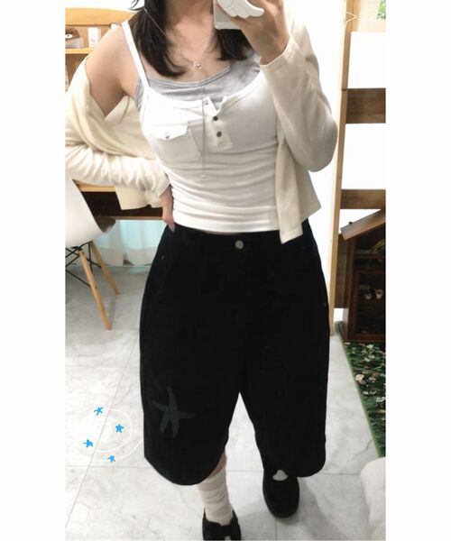ITZAVIBE（イッザバイブ）の「DOODLE BERMUDA PANTS（その他パンツ・レディース・その他・MEDIUM/LARGE）」の10枚目の写真