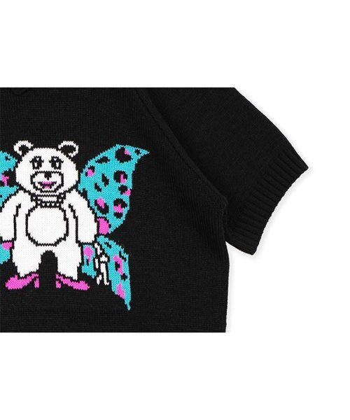 youthbath(ユースバース)の「WING BEAR KNIT WARMER SET_BLACK(ニット/セーター・レディース・その他・SMALL/MEDIUM)」の6枚目の写真