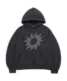 S'EST（エスイーエスティー）の「Solaris Applique Hoodie Charcoal（パーカー）」