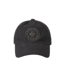 AREUBAN（アルバン）の「クロスウォッシュドボールキャップ_フェイデッドチャコール（キャップ）」