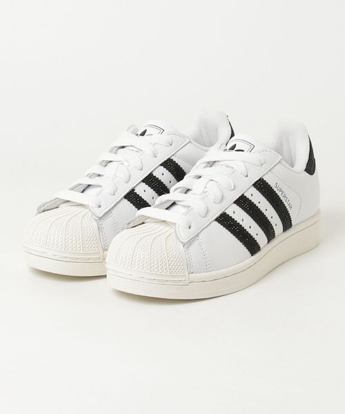 adidas(アディダス)の「スーパースター II / SUPERSTAR II / アディダスオリジナルス adidas Originals(スニーカー・レディース・ホワイト・22.0cm/22.5cm/23.0cm/23.5cm/24.0cm/24.5cm/25.0cm/25.5cm/26.0cm/26.5cm/27.0cm/27.5cm/28.0cm)」の9枚目の写真
