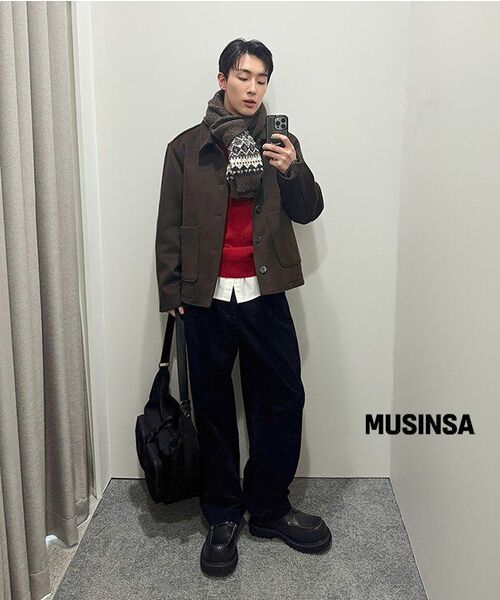 NONBLANK(ノンブランク)の「ルーズフィットストライプシャツ_BUTTER(シャツ/ブラウス・メンズ・ライトイエロー・MEDIUM/LARGE/X-LARGE)」の13枚目の写真