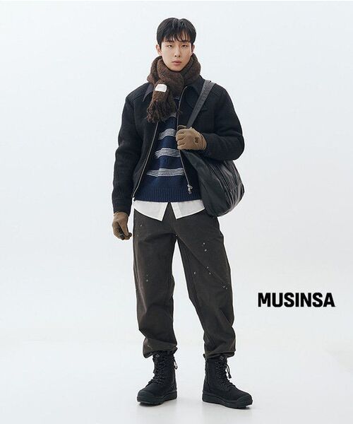 NONBLANK(ノンブランク)の「ルーズフィットストライプシャツ_BUTTER(シャツ/ブラウス・メンズ・ライトイエロー・MEDIUM/LARGE/X-LARGE)」の14枚目の写真