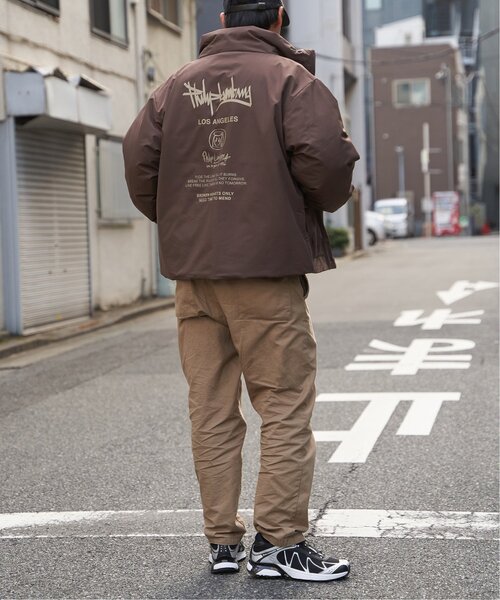 Philip Lumbang（フィリップランバン）の「Philip Lumbang フィリップ・ランバン 中綿スタンドジャケット（その他アウター・メンズ・ブラウン/チャコール/ブラック・M/L）」の19枚目の写真