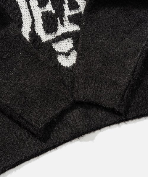 VASTIC(バスティック)の「グラフィックブラシニット_ブラック(ニット/セーター・メンズ・その他・LARGE/MEDIUM/X-LARGE)」の6枚目の写真