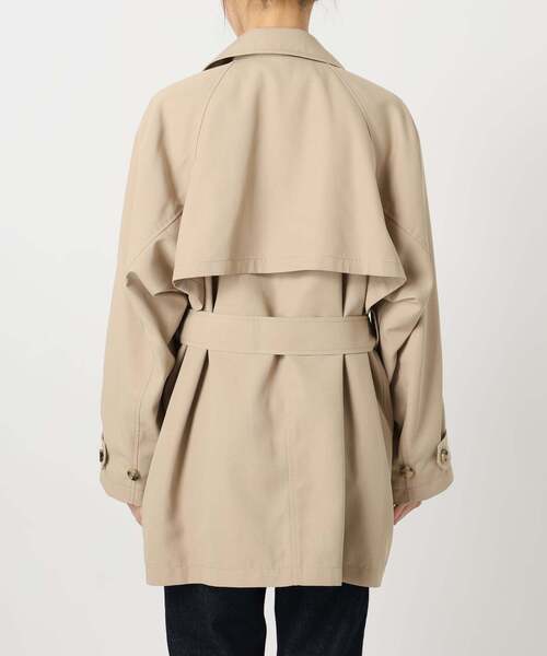 SLOBE IENA（スローブイエナ）の「《セットアップ対応可》撥水ミドルトレンチコート（トレンチコート・レディース・ベージュ/ネイビー・36/38）」の22枚目の写真
