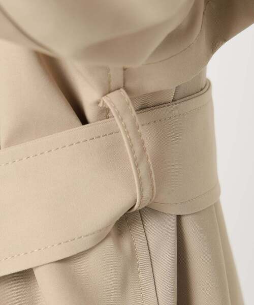 SLOBE IENA（スローブイエナ）の「《セットアップ対応可》撥水ミドルトレンチコート（トレンチコート・レディース・ベージュ/ネイビー・36/38）」の13枚目の写真