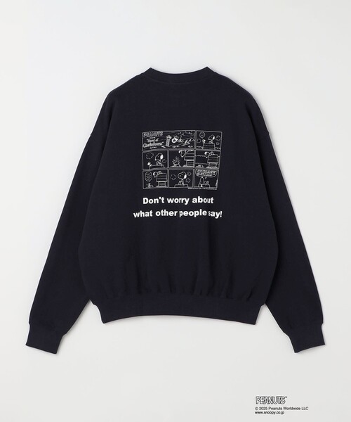PEANUTS(ピーナッツ)の「SHIPS any: SNOOPY コラボ コミック グラフィック プリント スウェット◇(スウェット・メンズ・グレー/ダークグレー/ネイビー・MEDIUM/LARGE/X-LARGE)」の17枚目の写真
