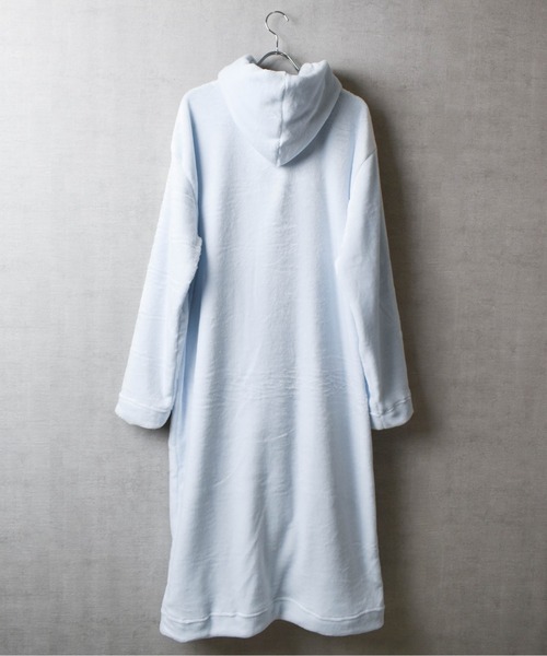 TETERA（テテラ）の「★TETERA×ドラえもん★Re ROOMROBE / 外気浴専用 ファーローブ（ガウン/バスローブ・レディース・ネイビー/ベージュ/グレー/サックスブルー・FREE）」の22枚目の写真