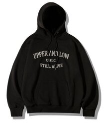 UNLC（ユーエヌエルシー）の「Upper semi-overfit hood (black)（パーカー）」