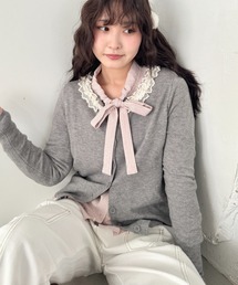 SOLLON.（ソルロン）の「フリルドッキングカーディガン（カーディガン/ボレロ）」