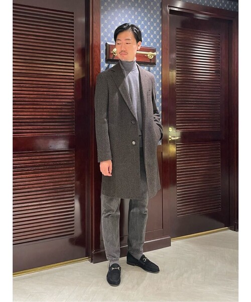 BROOKS BROTHERS（ブルックスブラザーズ）の「メリノウール　タートルネックセーター（ニット/セーター・メンズ・ヘザーグレー・SMALL/MEDIUM）」の3枚目の写真