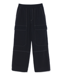 BUNKERBUSTER（バンカーバスター）の「CN カーゴステッチワイドパンツ MQ5PU557_BLACK（その他パンツ）」