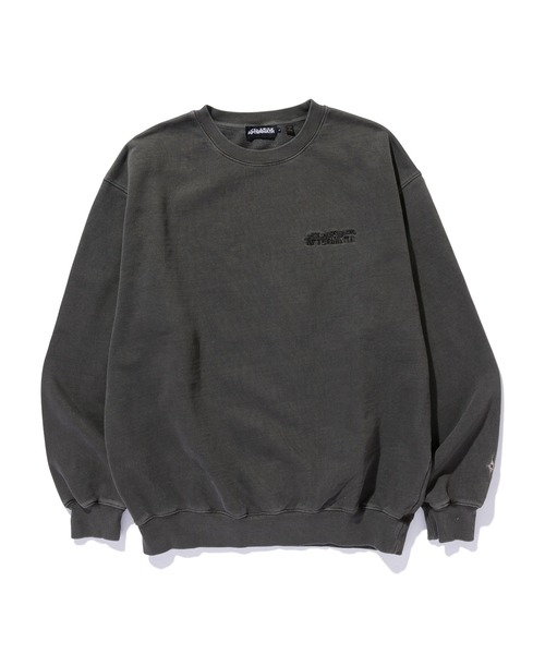 AFTERMATH(アフターマス)の「XLARGE×AFTERMATH CREWNECK SWEATSHIRT(スウェット・メンズ・グリーン/ブラック・S/XL/L/M)」の12枚目の写真