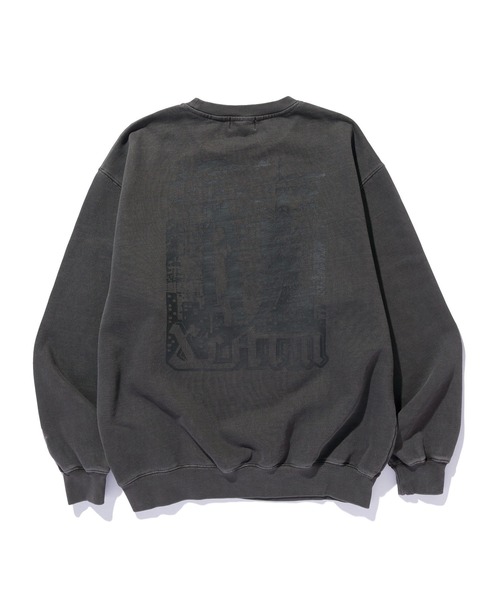 AFTERMATH(アフターマス)の「XLARGE×AFTERMATH CREWNECK SWEATSHIRT(スウェット・メンズ・グリーン/ブラック・S/XL/L/M)」の13枚目の写真