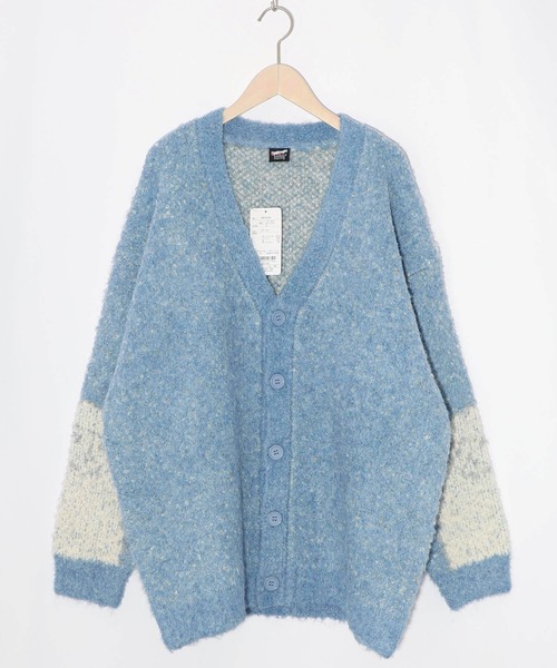 ScoLar Parity（スカラーパリティ）の「353143：ひつじネコのシャギーニットカーディガン（カーディガン/ボレロ・レディース・ブルー/ブラック/イエロー・M）」の16枚目の写真