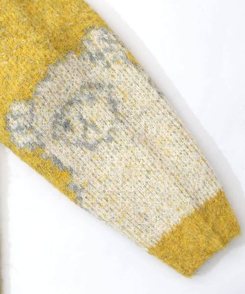 ScoLar Parity（スカラーパリティ）の「353143：ひつじネコのシャギーニットカーディガン（カーディガン/ボレロ・レディース・ブルー/ブラック/イエロー・M）」の19枚目の写真