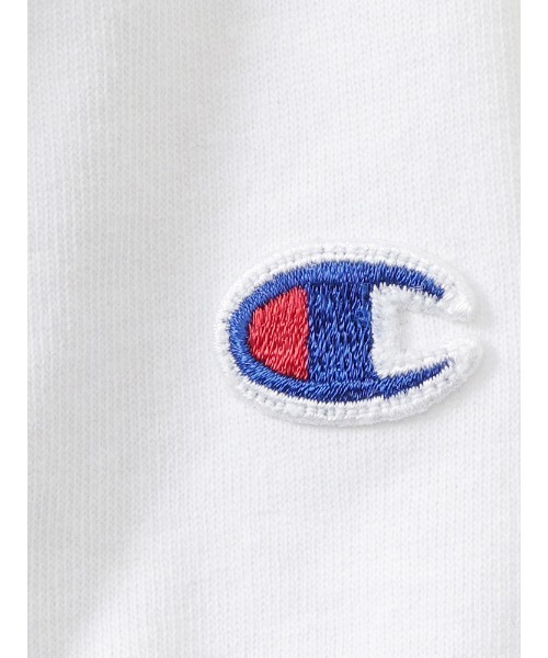 Champion(チャンピオン)の「Champion (チャンピオン) USAコットン 無地 ポケット付き クルーネック 長袖 Tシャツ(Tシャツ/カットソー・メンズ・ネイビー/ホワイト/ブラック・L/M/LL)」の6枚目の写真