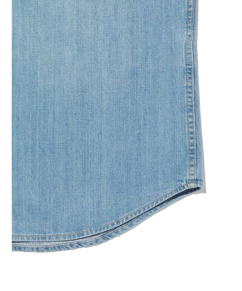 Levi's(リーバイス)の「Levi's/リーバイス ウエスタンシャツ(シャツ/ブラウス・メンズ・ライトインディゴブルー・XL/L/M/S)」の6枚目の写真
