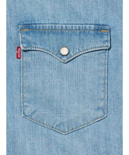 Levi's(リーバイス)の「Levi's/リーバイス ウエスタンシャツ(シャツ/ブラウス・メンズ・ライトインディゴブルー・XL/L/M/S)」の7枚目の写真
