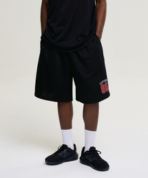 LAZYBEE（レイジービー）の「ジャイアントフィットジャージオーバーサイズバミューダパンツショートパンツフィットネスウェア運動着ジムウェアMブラック2（その他パンツ）」