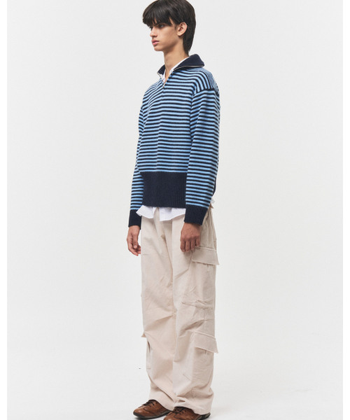 BLUESUNFLOWER(ブルーサンフラワー)の「コーデュロイシックスポケットカーゴパンツクリームベージュ(その他パンツ・レディース・その他・ONE SIZE)」の5枚目の写真