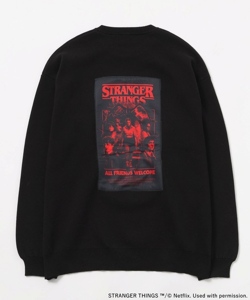 STRANGER THINGS】コラボジャカードニットプルオーバー（ニット