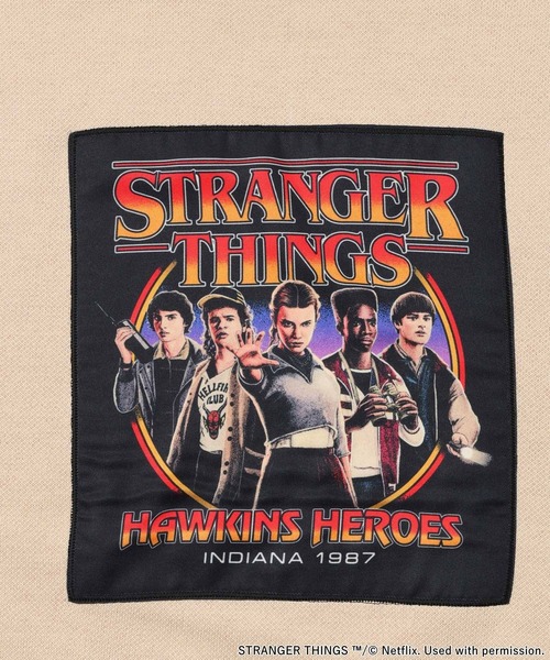 STRANGER THINGS】コラボジャカードニットプルオーバー（ニット