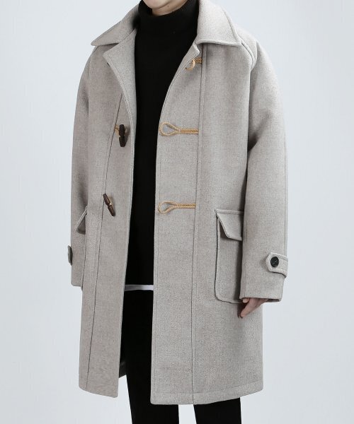 VERYVAIN(ベリベーン)の「COAST DUFFLE COAT (OATMEAL)(チェスターコート・メンズ・その他・ONE SIZE)」の1枚目の写真