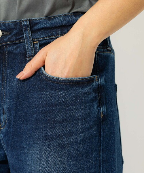 Healthy denim（ヘルシーデニム）の「【Healthy denim / ヘルシーデニム】Pink Pepper Midrise / ピンクペッパー ミッドライズ / ストレートデニム（デニムパンツ・レディース・インディゴブルー/ダークネイビー・25/24/23）」の18枚目の写真