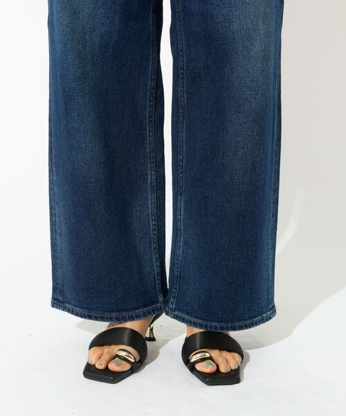 Healthy denim（ヘルシーデニム）の「【Healthy denim / ヘルシーデニム】Pink Pepper Midrise / ピンクペッパー ミッドライズ / ストレートデニム（デニムパンツ・レディース・インディゴブルー/ダークネイビー・25/24/23）」の20枚目の写真