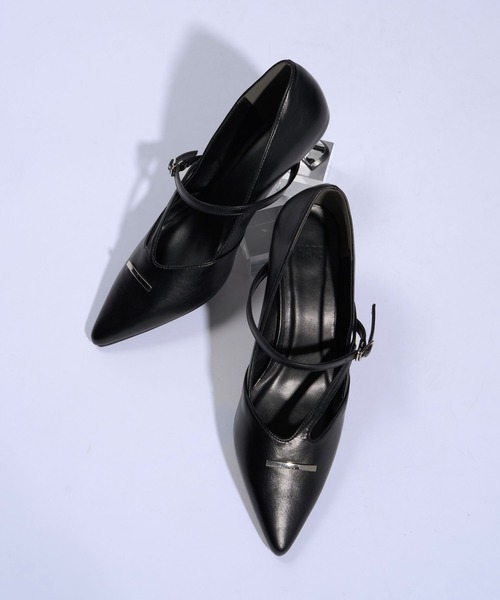 HARE（ハレ）の「メタルヒールパンプス(HARE)（パンプス・レディース・ブラック・MEDIUM/LARGE）」の3枚目の写真