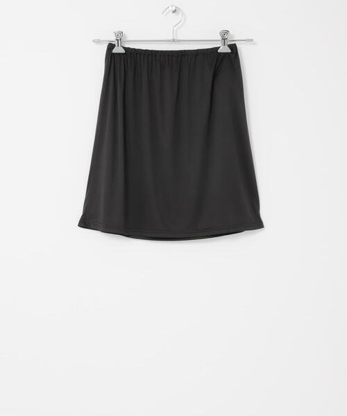 SENSE OF PLACE by URBAN RESEARCH（センスオブプレイスバイアーバンリサーチ）の「アシメレースヘムスカート（スカート・レディース・ブラック/アイボリー・ONE）」の4枚目の写真