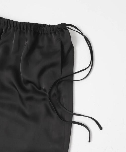 SENSE OF PLACE by URBAN RESEARCH（センスオブプレイスバイアーバンリサーチ）の「アシメレースヘムスカート（スカート・レディース・ブラック/アイボリー・ONE）」の6枚目の写真