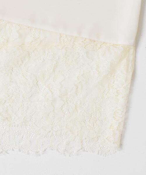 SENSE OF PLACE by URBAN RESEARCH（センスオブプレイスバイアーバンリサーチ）の「アシメレースヘムスカート（スカート・レディース・ブラック/アイボリー・ONE）」の18枚目の写真