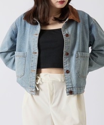 GREENHOX（グリーンホックス）の「レトロデニムブルゾン（デニムジャケット）」