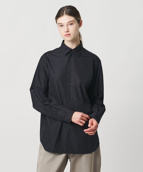 LOEFF＞コットン ブロード レギュラーカラーシャツ（シャツ/ブラウス