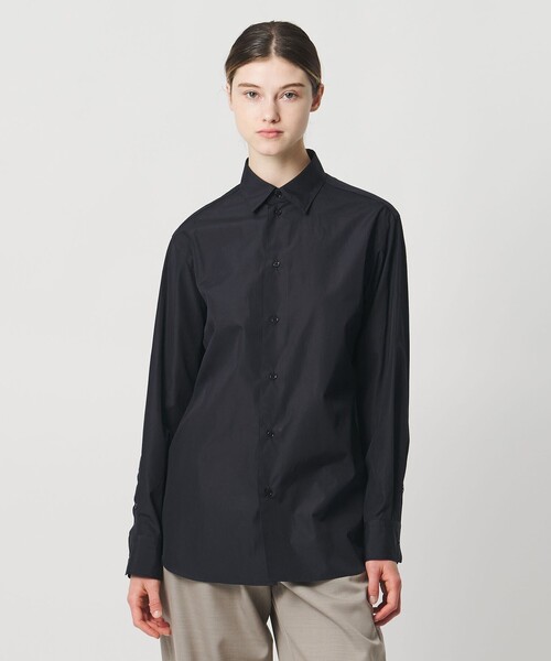LOEFF＞コットン ブロード レギュラーカラーシャツ（シャツ/ブラウス
