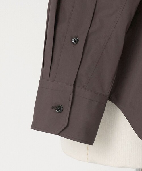 LOEFF(ロエフ)の「<LOEFF>コットン ブロード レギュラーカラーシャツ(シャツ/ブラウス・レディース・ホワイト/コバルトブルー/ネイビー/ライトブルー/ブラウン系・0/1)」の21枚目の写真